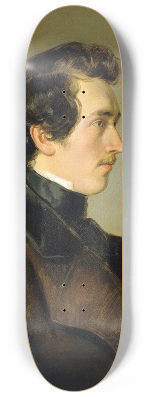 Georg Decker - Der Maler Leopold Brunner d. Jngere 8.25 inch art skate deck