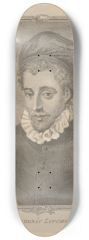 Alexander Bannerman - Frederick Zucchero 8.25 inch art skate deck