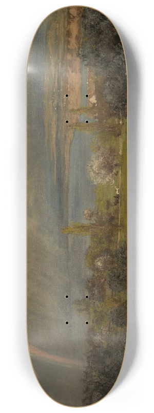 Hans Thoma - Landschaft bei Ermatingen 8.25 inch art skate deck