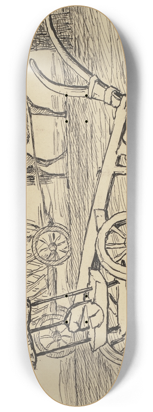 Hans Thoma - Pflug 8.25 inch art skate deck