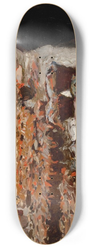 Hans Von Bartels - Fish Market 8.25 inch art skate deck