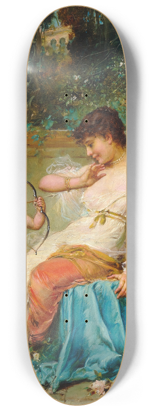 Hans Zatzka - Cupid 8.25 inch art skate deck