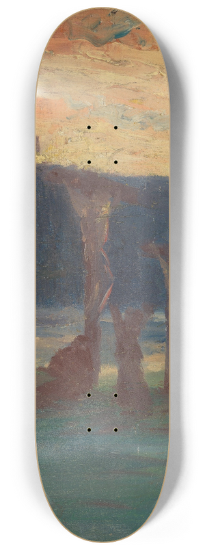 Harald Sohlberg - The Crucifixion 8.25 inch art skate deck