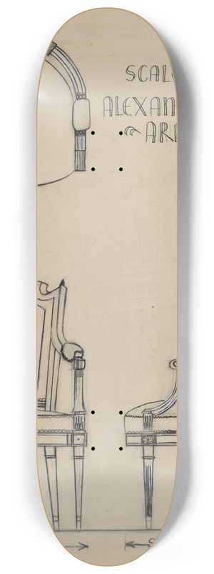 Harold Smith - Armchair 8.25 inch art skate deck