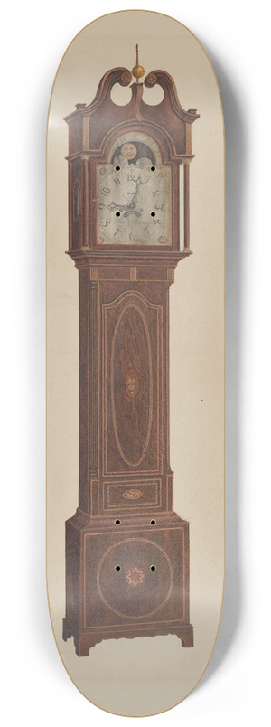 Harry Eisman - Clock 8.25 inch art skate deck