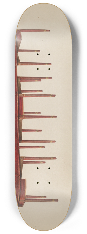 Harry Eisman - Dining Table 8.25 inch art skate deck