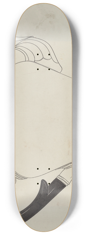 Harry Goodman - Pewter Teapot 8.25 inch art skate deck