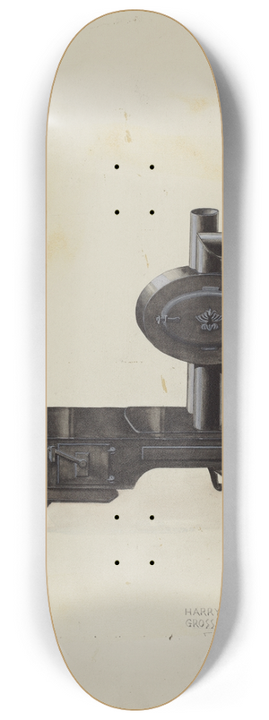 Harry Grossen - Stove 8.25 inch art skate deck