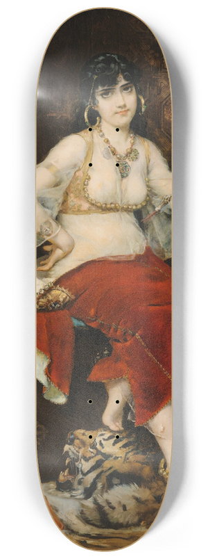 Harry Humphrey Moore - Preparing For The Dance 8.25 inch art skate deck