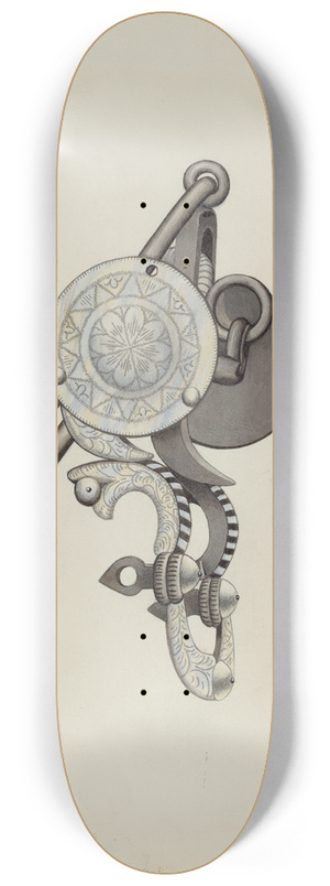 Harry Mann Waddell - Ring Bit 8.25 inch art skate deck