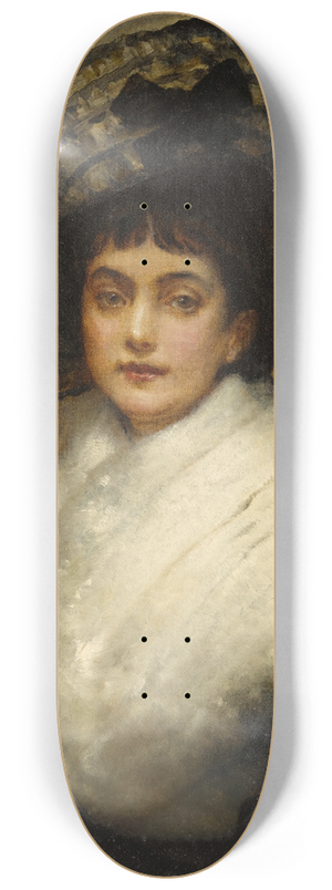 George Adolphus Storey - Little Swansdown 8.25 inch art skate deck