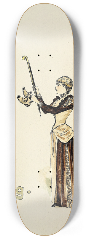 Harry Whitney McVickar - Matrimonial advice pl17 8.25 inch art skate deck