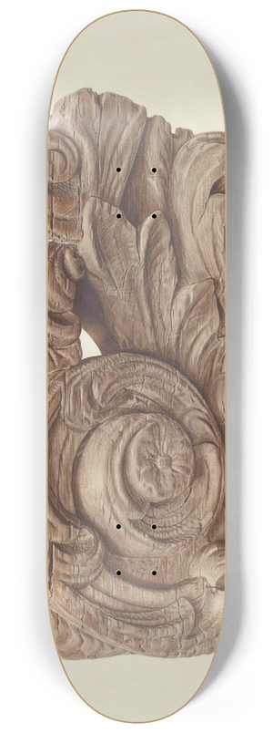 Hazel Hyde - Billethead from Ship Favorite 8.25 inch art skate deck