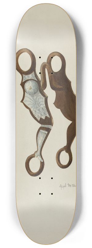 Hazel Sheckler - Bit 8.25 inch art skate deck