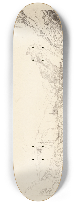 George Arnald - Bouvignes and Dinant 8.25 inch art skate deck