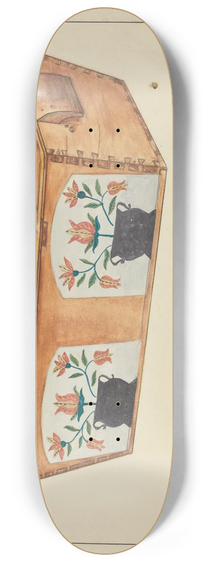 Hedwig Emanuel - Dough Trough 8.25 inch art skate deck