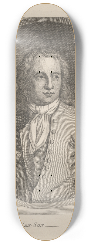 Alexander Bannerman - Van Son 8.25 inch art skate deck