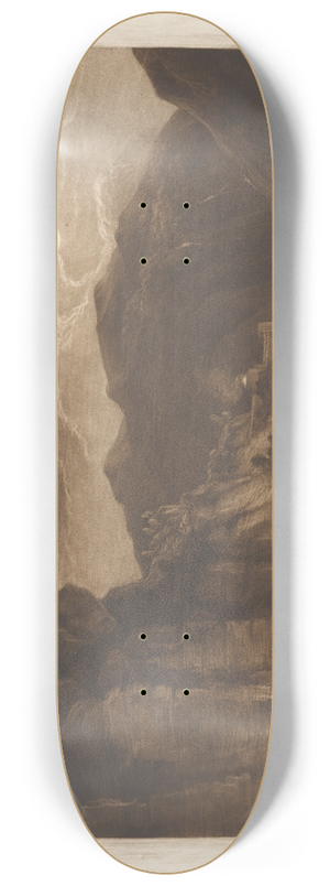 George Arnald - Left Bank, Meuse 8.25 inch art skate deck