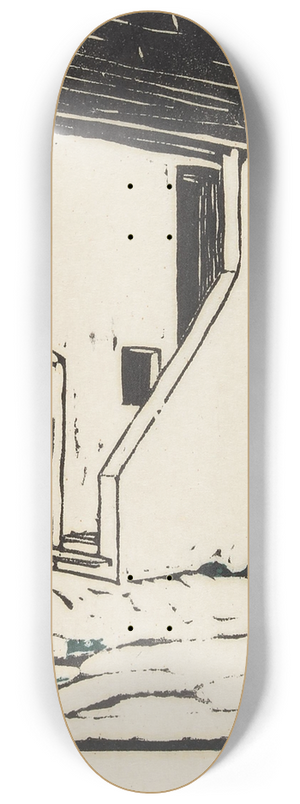 Heinrich Schrder - Ohne Titel 8.25 inch art skate deck
