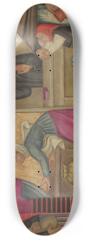Helena Schrammwna - At a market 8.25 inch art skate deck