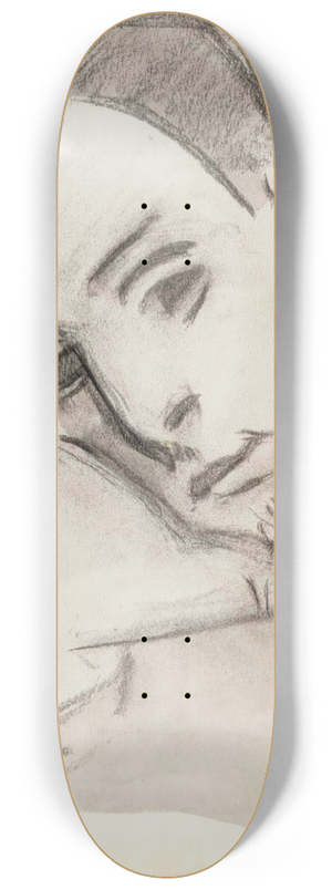 Helene Schjerfbeck - The Nephew 8.25 inch art skate deck