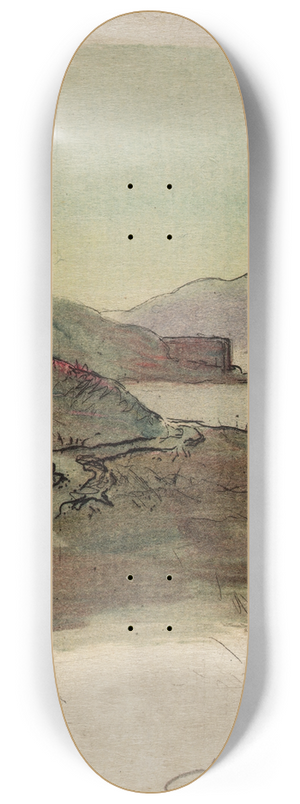 Helen Hyde - Fort Point 8.25 inch art skate deck