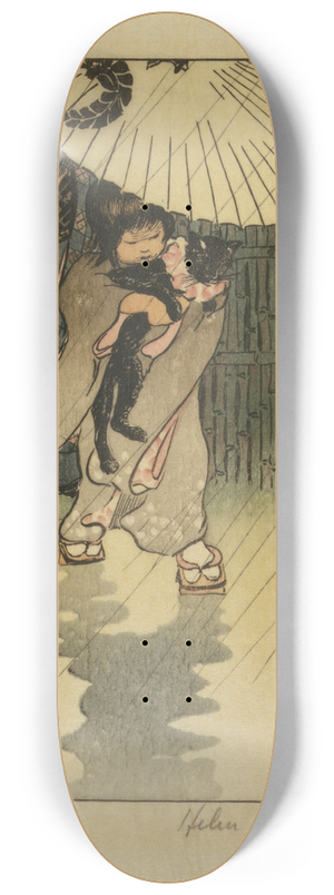 Helen Hyde - Honorable Mr cat 8.25 inch art skate deck
