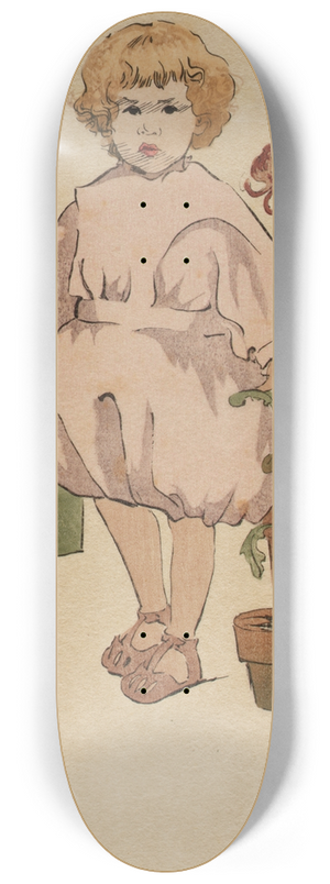 Helen Hyde - Jeffrey Boy 8.25 inch art skate deck