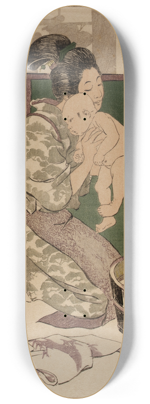 Helen Hyde - The Bath 8.25 inch art skate deck