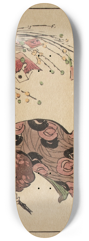 Helen Hyde - The Good Luck Branch 8.25 inch art skate deck