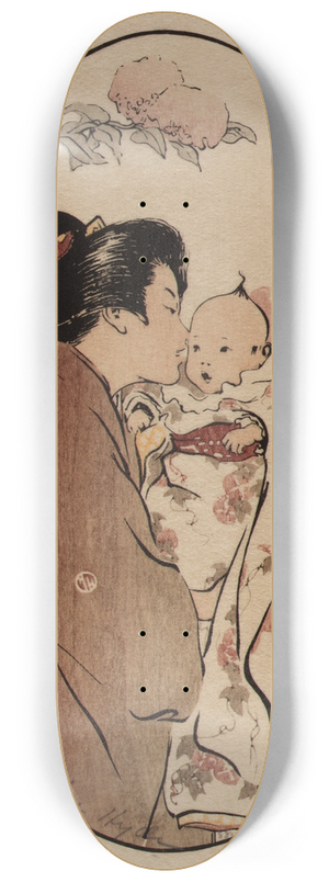 Helen Hyde - The Secret 8.25 inch art skate deck