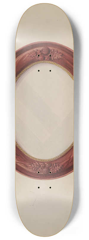 Helen McCollum - Elliptical Picture Frame 8.25 inch art skate deck