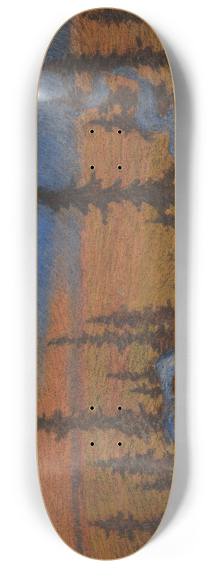 Helmer Osslund - Autumn at Indalsliden 8.25 inch art skate deck