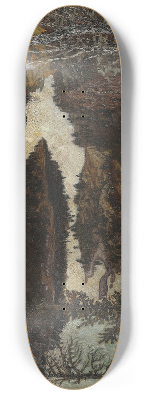 Helmer Osslund - Autumn, Nordingr 8.25 inch art skate deck