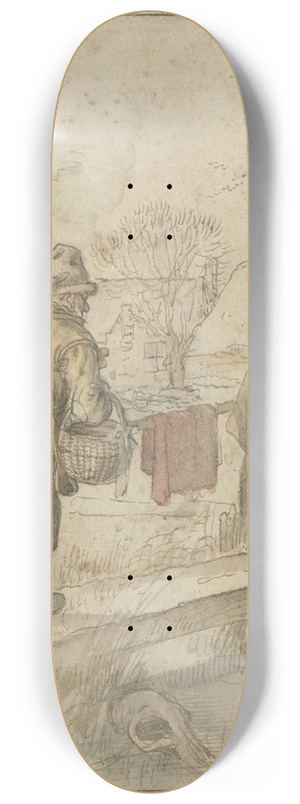 Hendrick Avercamp - Return of the Duck Hunters 8.25 inch art skate deck