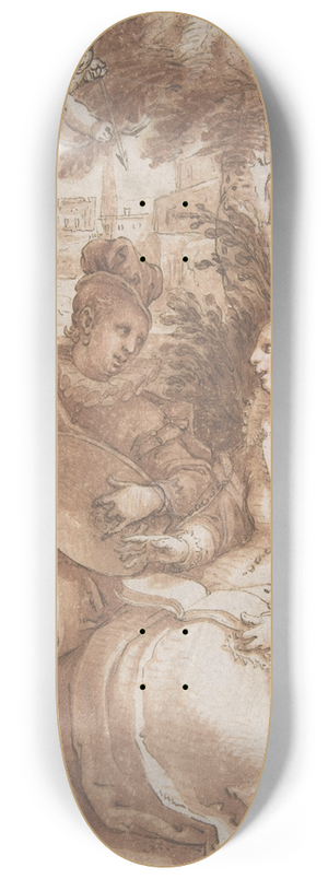 Hendrick Goltzius - Spring 8.25 inch art skate deck