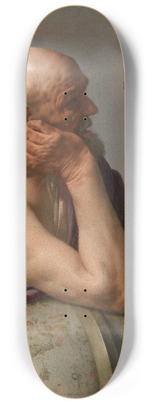 Hendrick Ter Brugghen - Heraclitus 8.25 inch art skate deck