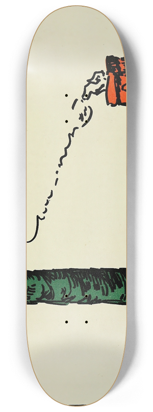 Hendrik Willem Van Loon - A Persian Altar 8.25 inch art skate deck
