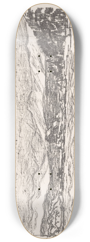 Henri Braakensiek - Starnberger See 8.25 inch art skate deck