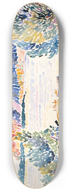 Henri-Edmond Cross - Cap Ngre 8.25 inch art skate deck