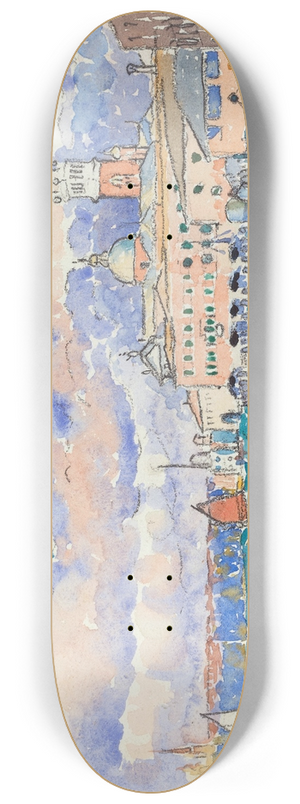 Henri-Edmond Cross - Venice 8.25 inch art skate deck
