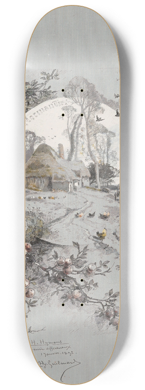 Henri Guilmard - Normandy 8.25 inch art skate deck