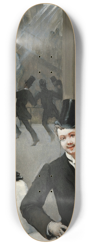 Henri-Jules-Jean Geoffroy - Studentfarandole 8.25 inch art skate deck