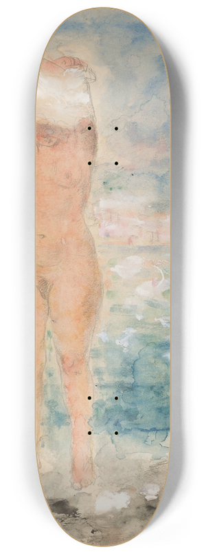 Henri Lebasque - Baigneuse 8.25 inch art skate deck
