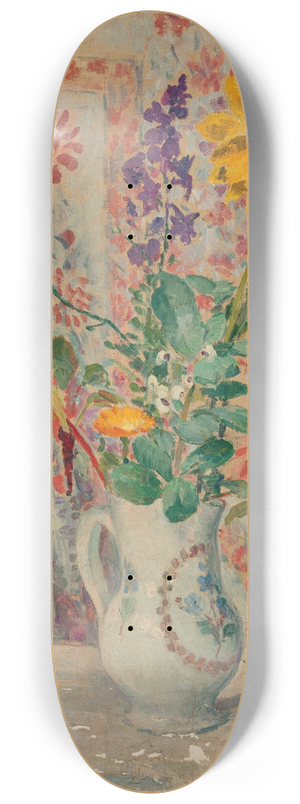 Henri Lebasque - Nature morte au bouquet 8.25 inch art skate deck