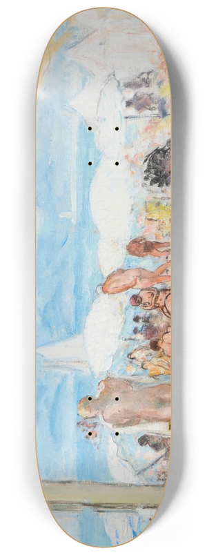 Henri Lebasque - Vranda sur la Plage de Cannes 8.25 inch art skate deck