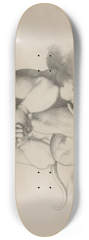 Henri Lehmann - Amour dsespr 8.25 inch art skate deck