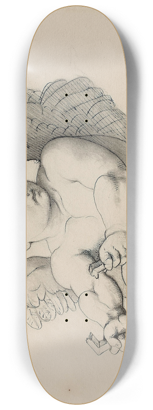 Henri Lehmann - Amour jaloux 8.25 inch art skate deck