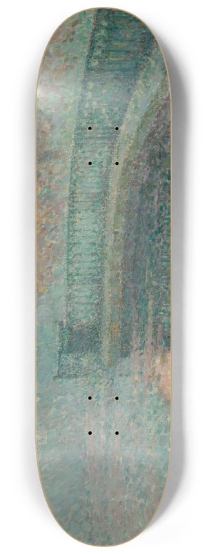 Henri Le Sidaner - La balustrade, Londres 8.25 inch art skate deck