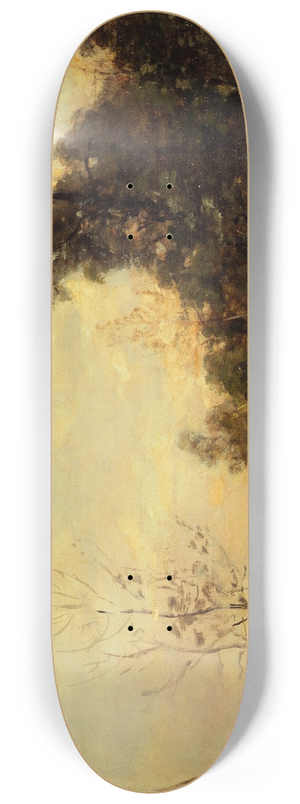 Henri Michel-Lvy - La route de la Rvolte, le soir 8.25 inch art skate deck